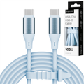 Kábel KRUGER & MATZ KM1269-1BL USB-C - USB-C  1m