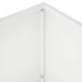 vidaXL Záhradný kvetináč 2 ks Biela 60 x 30 x 50 cm