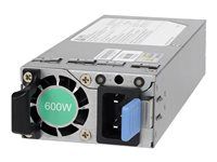 Zdroj prúdu - pripojenie za prevádzky / redundantný (zásuvný modul) - modulárny - AC 110-240 V - 600 watt - pre M4350 Series M4350-32F8V