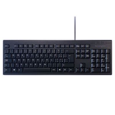 Kensington/Drôtová USB/ CZ layout/Čierna