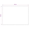 vidaXL Záťažová deka Antracitová 152 x 203 cm 11 kg 100% Bavlna 205T