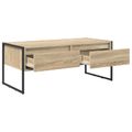 vidaXL Konferenčný stolík Sonoma 100 x 46 x 40 cm Kompozitné drevo