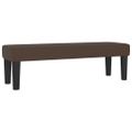 vidaXL Boxspring posteľ s matracom hnedá 140x190 cm umelá koža
