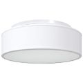 vidaXL Stropná lampa so bodmi Biela 38 x 38 x 13,5 cm látka