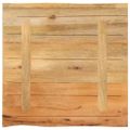 vidaXL Stolová doska 80x80x2,5 cm živý okraj masívne mango