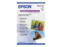 Lesklý - Super A3/B (330 x 483 mm) - 255 g/m² - 20 listov fotografický papier - pre SureColor SC-P700, P7500, P900, P9500, T2100, T3100, T3400, T3405, T5100, T5400, T5405
