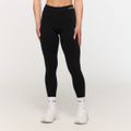 Dámske V-back legíny Fierce Black - GymBeam, veľkosť M