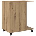 vidaXL Stojan na tlačiareň Dub artisan 60 x 40 x 68,5 cm