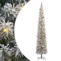 vidaXL Umelý vianočný stromček Zelená 300 cm PVC, oceľ a plast