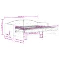 vidaXL Rozkladacia denná posteľ s matracmi tmavozelená 90x200 cm zamat