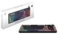 MSI herní klávesnice FORGE GK110/ drátová/ RGB podsvícení/ USB/ CZ+SK layout Klávesnice, herní, drátová, membránová, RGB podsvícení, USB, CZ/SK layout, cerná