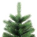 vidaXL Vianočný stromček s 150 LED-i so stojanom Zelená 65 cm PE