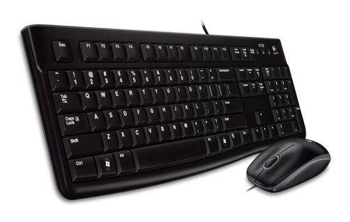 PROMO set Logitech MK120, drôtový, USB, CZ/ SK