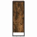 vidaXL Knižnica 60 x 30 x 86,5 cm Kompozitné drevo Dymová dub