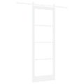 vidaXL Posuvné dvere ORKDAL Biela 83 x 232 cm