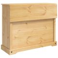 vidaXL Kuchynský ostrovný set 2 ks Medový vosk 112 x 70 x 91,5 cm