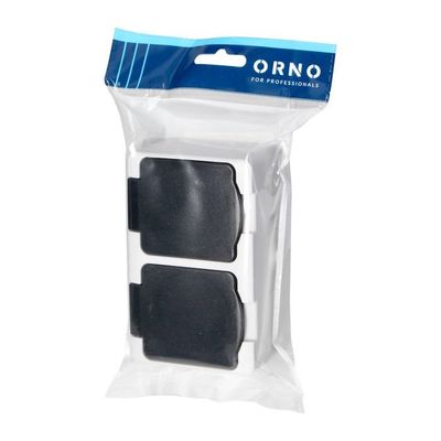 Dvojzásuvka 2x2P+E Orno AQUATIC MINI IP54 OR-OE-7306/WB