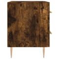 vidaXL Nočné stolíky 2 ks dymový dub 40x35x47,5 cm kompozitné drevo