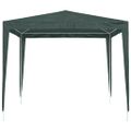 vidaXL Profesionálny párty stan 2,5x2,5 m, zelený 90 g/m²