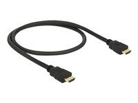 Kábel HDMI s ethernetom - HDMI samec na HDMI samec - 50 cm - čierna - podporuje 4K