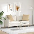 vidaXL Vankúše na pohovku 2 pcs Šedá zelená 60 x 60 cm