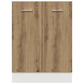 vidaXL Spodná skrinka “Lyon”, dub artisan 60x46x81,5 cm