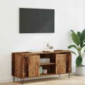 vidaXL TV skrinka 104 x 35 x 50 cm Staré drevo Kompozitné drevo
