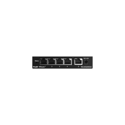 Reyee RG-ES205GC-P 5-Port Gigabit Cloud Managed POE+ Switch