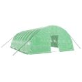 vidaXL Fóliovník s oceľovým rámom zelený 48 m² 8x6x2,85 m