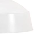 vidaXL Industriálna závesná lampa 32 cm, biela E27