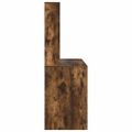 vidaXL Stôl Dymová dub 91 x 50 x 149 cm Kompozitné drevo