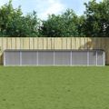 vidaXL Klietka pre kurčatá strecha antracitová 603x98x90 cm poz. oceľ