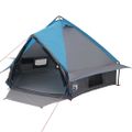vidaXL Teepee Stan pre 4 Osoby 4 osoba Modrá a šedá