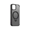 Etteri Matt Mag Ring puzdro pre iPhone 13 6,1" čierne