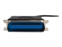IEEE-1284 - Samec/Samec - USB to Centronics kábel (ICUSB1284) - Paralelný adaptér - USB 2.0 - IEEE 1284