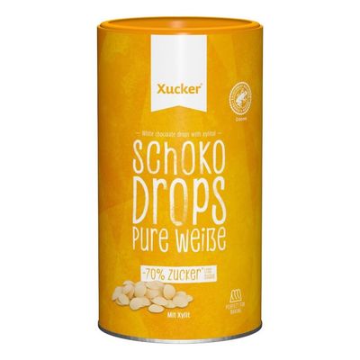 Biele čokoládové kvapky - Xucker, 750 g