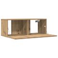vidaXL TV skrinky nástenné 2 ks dub artisan 80x30x30 cm