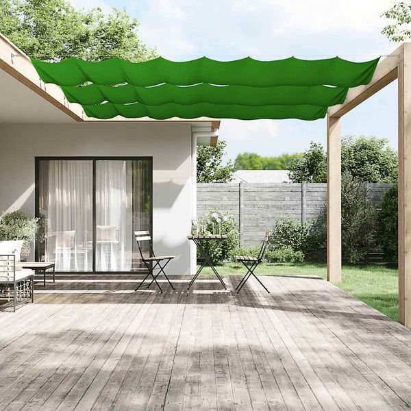 vidaXL Vertikálna markíza bledozelená 100x800 cm oxfordská látka