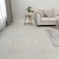 vidaXL Podlahové dosky Krémová 5,11 m² 55 ks PVC