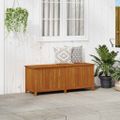 vidaXL Záhradný úložný box 150x50x58 cm akáciový masív
