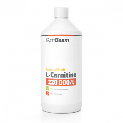 L-karnitín - GymBeam, tropical fruit, 1000 ml, tekutý