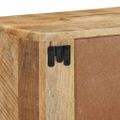 vidaXL TV skrinka na stenu 100x32x25 cm masívne drevo hrubé mango