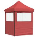 vidaXL Párty stan 200 x 200 x 306 cm Vínovo červená Oxfordská látka