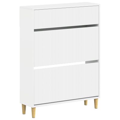 vidaXL Skriňa na topánky ARNHEM 78 x 24 x 103 cm Kompozitné drevo