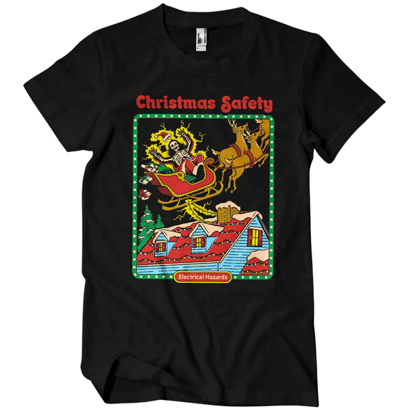Tričko Steven Rhodes - Christmas Safety: Electrical Hazard