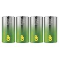 Alkalická batéria GP Super LR14 (C), 4 ks fólia