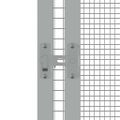 vidaXL Klietka pre vtáky sivá 302,5x324,5x211,5 cm pozinkovaná oceľ