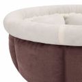 vidaXL Pelech pre psa 70x70x26 cm hnedý