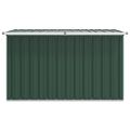 vidaXL Záhradný úložný box zelený 149x99x93 cm