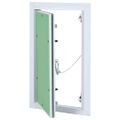 vidaXL Access Panel Zelená a strieborná 25 x 45 cm
